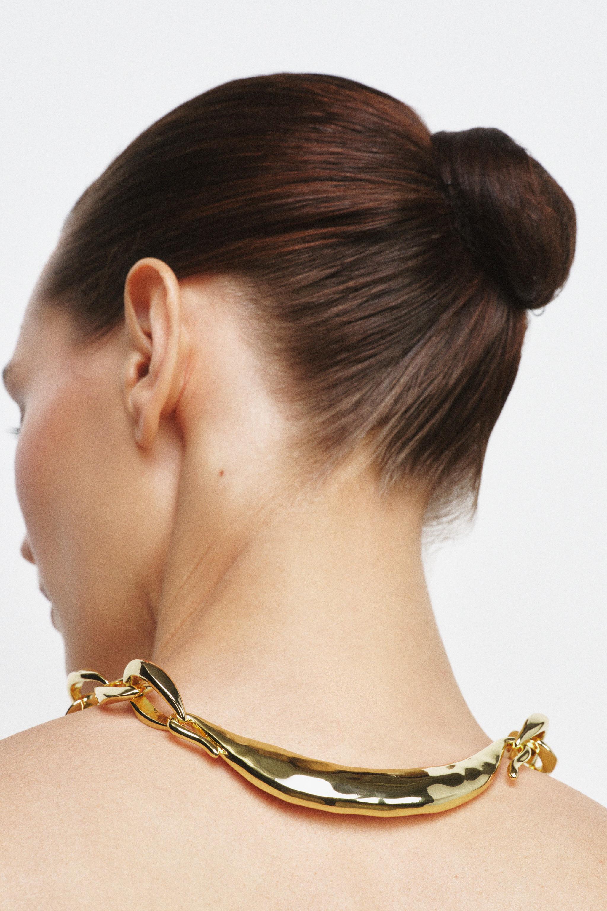 COLLIER CHAÎNE MÉTALLIQUE